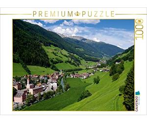 CALVENDO Thilo Seidel - Puzzle Vue d'une Maison en Pierre dans la vallée de Tauferer Ahrntal dans Le Tyrol du Sud - 1000 pièces - Taille de la Pose : 64 x 48 cm