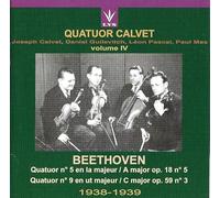 Calvet Quartet, Vol.4: Beethoven Quartets Op.18/5 & 59/3