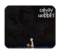 Calvin and Hobbes Rectangle Mouse Pad / Mouse Mats, Durable Printing Customized Fashion Computer Mousepad at Cool-design