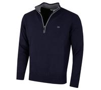 Calvin Klein 1/2 Zip CK Golf Pull Homme - Marina de Guerra - XXXXXL