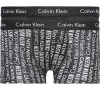 Calvin Klein 2 Pack Aop Boxer Shorts Noir/Noir 002 8-10Y Male