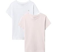 Calvin Klein 2-Pack Slim Monologo T-Shirt Lvcktja28g Set Fille (Lot de 2)