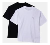 Calvin Klein 2 Pack Unisex Tee Black Taille: S | Chemises Outlet | Homme | Le Noir