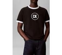Calvin Klein 20s March Graphic Tee Black Taille: L | T-shirts avec imprimés Outlet | Homme | Le Noir