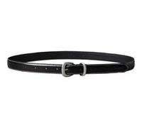 Calvin Klein 2piece Logo 25mm Conv Belt Black/antique Nickel Taille: 95 | Ceintures Outlet | Femme | Le Noir
