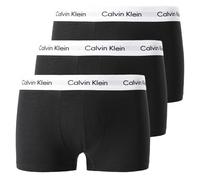 Calvin Klein Boxers 0000u2664g Lot de 3 Blanc/Noir Taille M Homme