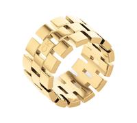 Calvin Klein - 35000325C - Bague - Femmes - Acier inoxydable - or jaune - Taille 54