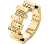 Calvin Klein 35000333D Bague Femmes Acier inoxydable or jaune Taille 56 Jaune G