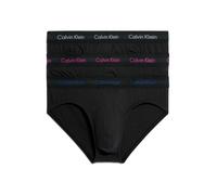 Calvin Klein - 3p Hip Briefs - Cotton Stretch - CAQ S