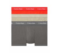 Calvin Klein - 3p Low R. Trunk - Cotton Stretch - MWQ L