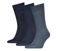 Calvin Klein 8719965009202 CK Lot de 3 paires de chaussettes pour homme, denim, 43-46