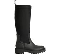 Calvin Klein 8719965074583 Bottes de pluie hautes en néoprène pour femme YW0YW02002, noir (Ck Black), 3.5 UK, Noir Ck Noir, 36.5 EU