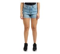 Calvin Klein - 90s Relaxed Frayed Denim Shorts - Femme - Shorts - Bleu - Taille: W27