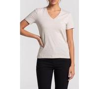 Calvin Klein Archive Jersey V-neck Tee Ba01 Grey Heather Taille: XL | Chemises Outlet | Femme | Gris