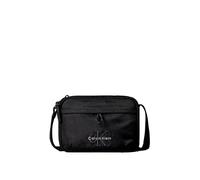 Calvin Klein Jeans Sac à bandoulière en sergé déperlant LV04D3117G Noir/Gris/Blanc One Size