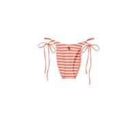 Calvin Klein - Bas de bikini à nouettes graphiques Monogram - Femme - Maillots de bain - Orange - Taille: 38 FR