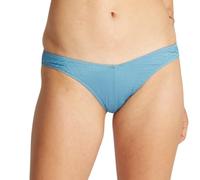 Calvin Klein Bas de Bikini Brésilien Femme Delta Bikini avec Branding, Bleu (Adriatic Blue), M