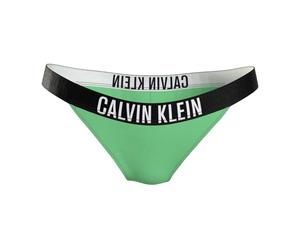 Calvin Klein - Bas de Bikini Élégant - Femme - Maillots de bain - Vert - Taille: 42 FR