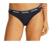 Calvin Klein Bas de Bikini Femme avec Ceinture Emblématique, Bleu (Dark Sapphire), M