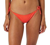 Calvin Klein Bas De Bikini Femme Liens Latéraux Sport, Orange (Bright Vermillion), M