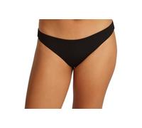 Calvin Klein Bas de Bikini Femme Taille Mi-Haute, Noir (Pvh Black), L