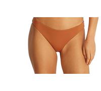 Calvin Klein Bas de Bikini Femme Taille Mi-Haute, Orange (Sierra), XS