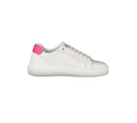 CALVIN KLEIN Basket Sneakers Sport Running Femme Blanc Textile SF17973 41