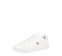 Calvin Klein Baskets Cupsole Homme Classic Laceup en Cuir, Blanc (Triple Bright White), 42