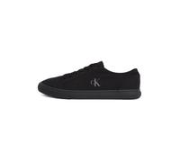 Calvin Klein Baskets Vulcanisées Homme Canvas Basses, Noir (Triple Black), 45