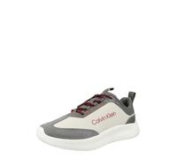 Calvin Klein Baskets basses gris / rouge / blanc, Taille 42