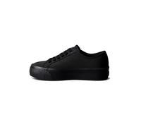 Calvin Klein Femme Vulc Flatform Lace Up Moire Yw0Yw02012 Bas, Black (Triple Black), 40 EU