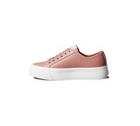 Calvin Klein Femme Vulc Flatf Lace Up LTH CK Yw0Yw01932 Bas, Pink (Blush/Marshmellow), 38 EU