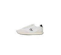 Calvin Klein – Baskets homme Retro Mix avec logo – Blanc/Noir – Taille 42