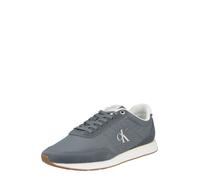 Calvin Klein Ym0Ym01361 Retro Runner Ess Mix Mat Low Top, Gris (Night Owl/Off White), 8