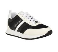Calvin Klein Baskets Carlla pour Femme, Blanc/Noir Multicolore 145, 37 EU