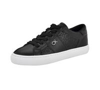 Calvin Klein Baskets Charie pour Femme, Logo Noir 001, 35 EU