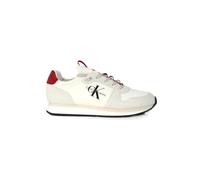 Calvin Klein - Baskets Chaussette Runner en Daim Beige - Homme - Chaussures - Beige - Taille: 44 EU