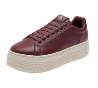 Calvin Klein Baskets Compensées Femme Bold Laceup Low Suede en Daim