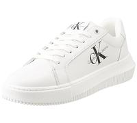 Calvin Klein Baskets Cupsole Femme Chunky Chaussures, Blanc (White), 41