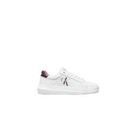 Calvin Klein Baskets Cupsole Femme Chunky Chaussures, Multicolore (Bright White/Andorra), 41