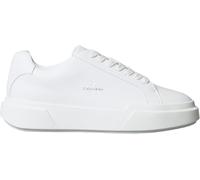 Calvin Klein Baskets Cupsole Femme Chunky Laceup en Cuir, Blanc (Triple Bright White), 41