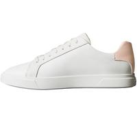 Calvin Klein Baskets Cupsole Femme Low Pro en Cuir, Blanc (Lily White/Tuscany), 41
