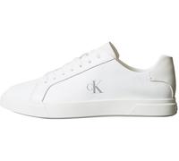 Calvin Klein Baskets Cupsole Femme Low Pro en Cuir, Blanc (Triple Bright White), 37