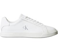 Calvin Klein Baskets Cupsole Femme Low Pro en Cuir, Blanc (Triple Bright White), 37