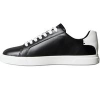 Calvin Klein Baskets Cupsole Femme Low Pro en Cuir, Noir (Black), 35