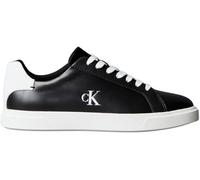 Calvin Klein Baskets Cupsole Femme Low Pro en Cuir, Noir (Black), 40