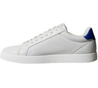 Calvin Klein Baskets Cupsole Homme avec Logo, Multicolore (Lily White/Purple Blue), 44