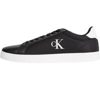 Calvin Klein Baskets Cupsole Homme avec Logo, Noir (CK Black/Bright White), 43