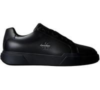 Calvin Klein Baskets Cupsole Homme Chunky Laceup en Cuir, Noir (Triple Black), 44