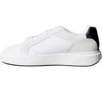 Calvin Klein Baskets Cupsole Homme Chunky Laceup Semelle Épaisse, Blanc (Bright White/Black), 45
